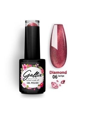 Gellie Ημιμόνιμο Βερνίκι Diamond Cat Eye 06 Gellie Ημιμόνιμο Βερνίκι Diamond Cat Eye 06