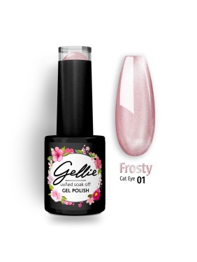 Gellie Ημιμόνιμο Βερνίκι Frosty Cat Eye 01 Gellie Ημιμόνιμο Βερνίκι Frosty Cat Eye 01