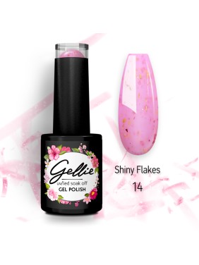 Gellie Ημιμόνιμο Βερνίκι Shiny Flakes 14 Gellie Ημιμόνιμο Βερνίκι Shiny Flakes 14