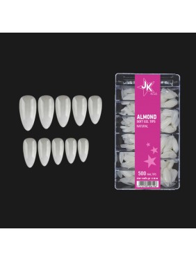 Gelie Tip Full Almond Natural Gelie Tip Full Almond Natural