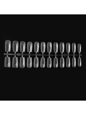 Gellie Tip 62 - Soft Gel Tips - Square - Clear