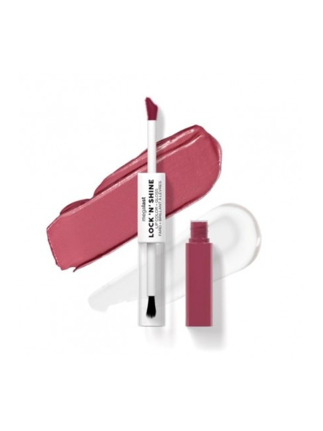 Wet N Wild MegaLast Lock n Shine Lip Color & Gloss 5489 Pinky Promise