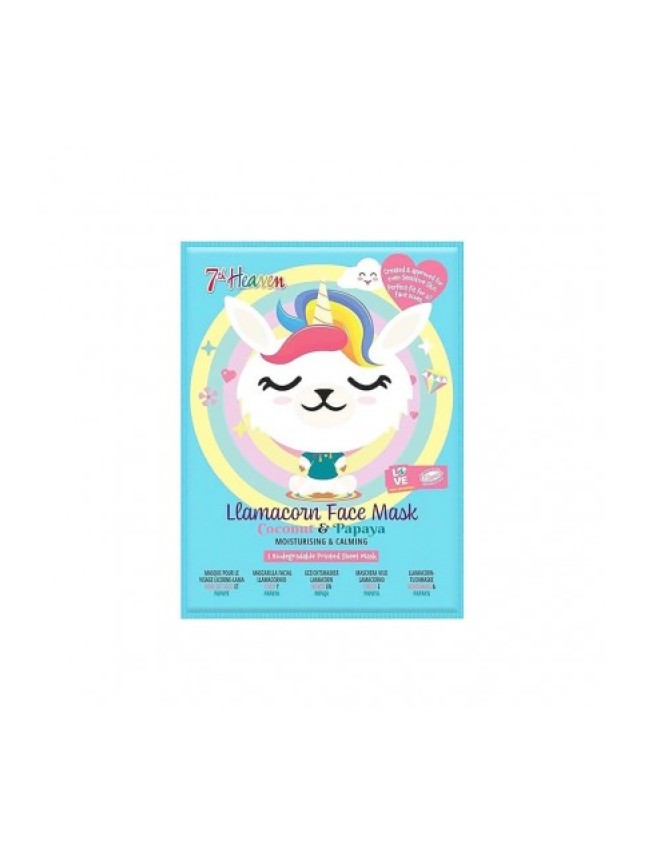 7th Heaven Coconut & Papaya Μάσκα Προσώπου για Ενυδάτωση