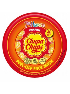 7th Heaven Chupa Chups Orange Peel-Off Face Mask Μάσκα με Φλούδα πορτοκαλιού