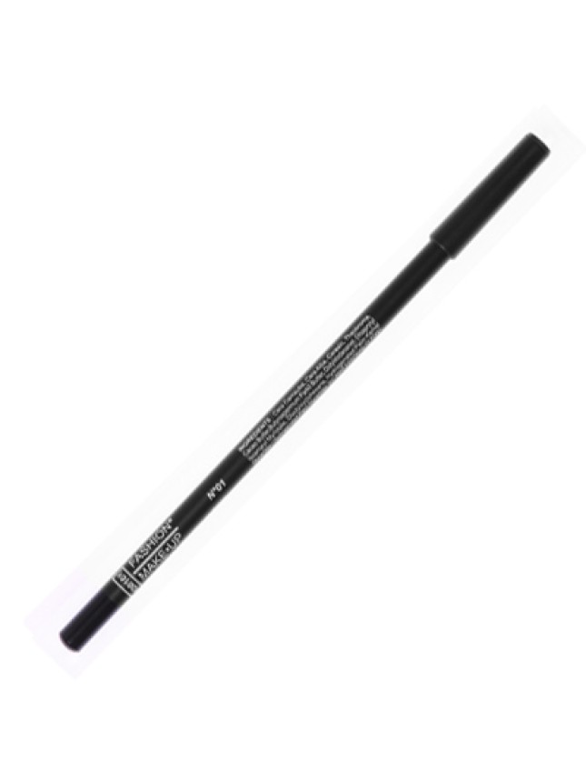 Fashion Make Up Μολύβι Ματιών 01 Noir Μαύρο