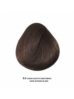 Bioshev Hair Color Cream 6,00 Ξανθό Σκούρο Ενισχυμένο 100ml
