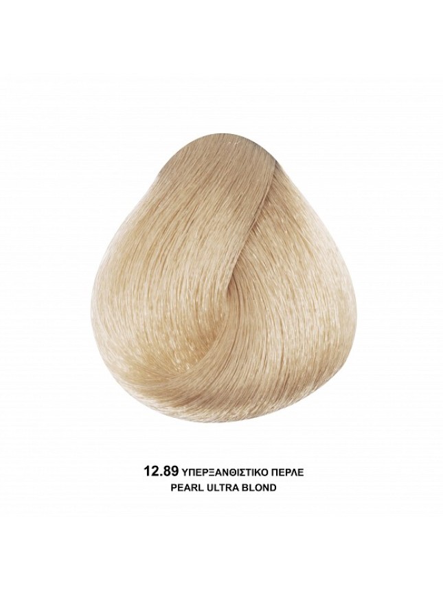 Bioshev Hair Color Cream 12,89 Υπερξανθιστικό Περλέ 100ml