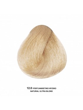 Bioshev Hair Color Cream 12,0 Υπερξανθιστικό Φυσικό 100ml