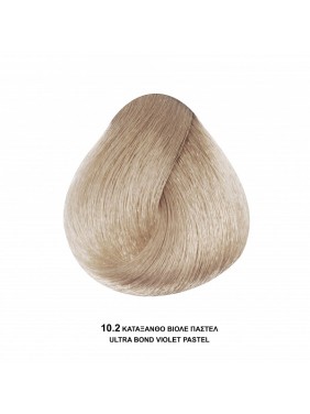 Bioshev Hair Color Cream 10,2 Κατάξανθο Βιολέ Παστέλ 100ml