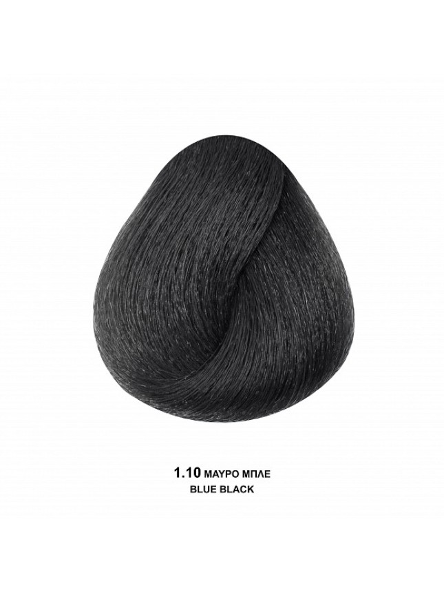 Bioshev Hair Color Cream 1,1 Μαύρο Μπλε 100ml