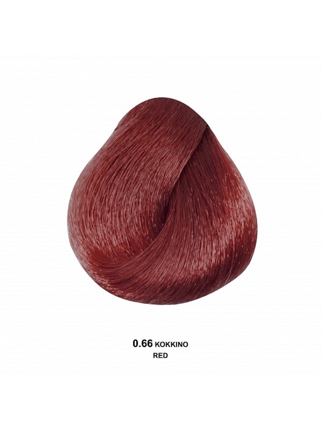 Bioshev Hair Color Cream 0,66 Κόκκινο 100ml