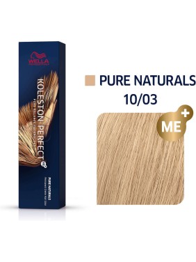 Wella Koleston Perfect Me+ Pure Naturals 10/03 Κατάξανθο Φυσικό Χρυσό 60ml Wella Koleston Perfect Me+ Pure Naturals 10/03 Κατάξανθο Φυσικό Χρυσό 60ml