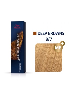 Wella Koleston Perfect Me+ Deep Browns 9/7 Ξανθό Πολύ Ανοιχτό Καφέ 60ml Wella Koleston Perfect Me+ Deep Browns 9/7 Ξανθό Πολύ Ανοιχτό Καφέ 60ml
