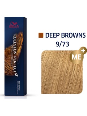 Wella Koleston Perfect Me+ Deep Browns 9/73 Ξανθό Πολύ Ανοιχτό Καφέ Χρυσό 60ml Wella Koleston Perfect Me+ Deep Browns 9/73 Ξανθό Πολύ Ανοιχτό Καφέ Χρυσό 60ml