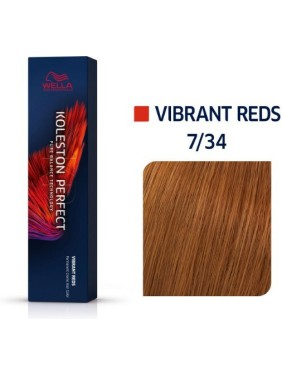 Wella Koleston Perfect Vibrant Reds 7/34 Ξανθό Χρυσό Κόκκινο 60ml Wella Koleston Perfect Vibrant Reds 7/34 Ξανθό Χρυσό Κόκκινο 60ml