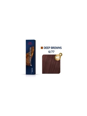 Wella Koleston Perfect Me+ Deep Browns 6/77 Ξανθό Σκούρο Καφέ Έντονο 60ml