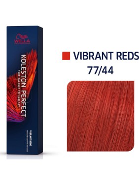 Wella Koleston Perfect Me+ Vibrant Reds 77/44 'Εντονο Ξανθό Κόκκινο 'Εντονο 60ml Wella Koleston Perfect Me+ Vibrant Reds 77/44 'Εντονο Ξανθό Κόκκινο 'Εντονο 60ml