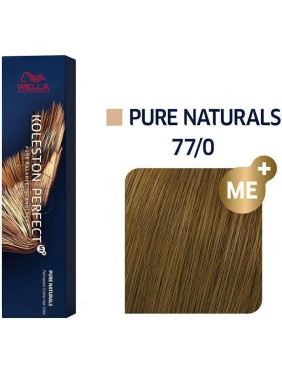 Wella Koleston Perfect Me+ Pure Naturals 77/0 Έντονο Ξανθό 60ml Wella Koleston Perfect Me+ Pure Naturals 77/0 Έντονο Ξανθό 60ml