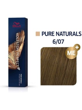 Wella Koleston Perfect Me+ Pure Naturals 6/07 Ξανθό Σκούρο Φυσικό Καφέ 60ml Wella Koleston Perfect Me+ Pure Naturals 6/07 Ξανθό Σκούρο Φυσικό Καφέ 60ml