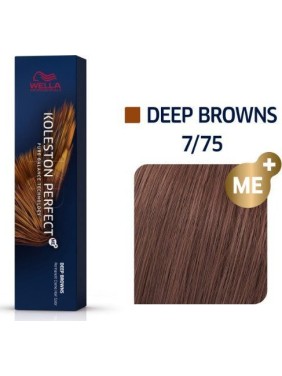Wella Koleston Perfect Me+ Deep Browns 7/75 Ξανθό Καφέ Μαονί 60ml Wella Koleston Perfect Me+ Deep Browns 7/75 Ξανθό Καφέ Μαονί 60ml