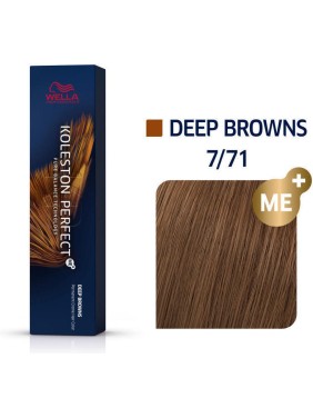 Wella Koleston Perfect Me+ Deep Browns 7/71 Ξανθό Καφέ Σαντρέ 60ml Wella Koleston Perfect Me+ Deep Browns 7/71 Ξανθό Καφέ Σαντρέ 60ml