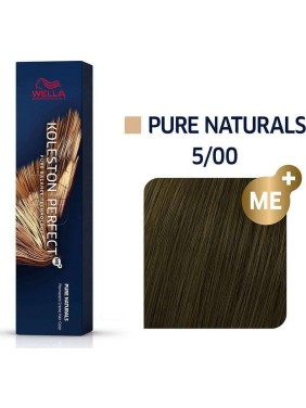 Wella Koleston Perfect Me+ Pure Naturals 5/00 Καστανό Ανοιχτό Εντονο Φυσικό 60ml Wella Koleston Perfect Me+ Pure Naturals 5/00 Καστανό Ανοιχτό Εντονο Φυσικό 60ml