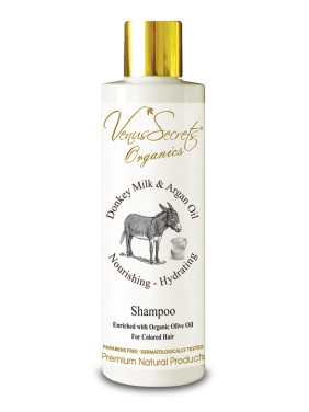 Venus Secret Σαμπουάν με γάλα γαϊδούρας και έλαιο αργκάν Venus Secret Σαμπουάν με γάλα γαϊδούρας και έλαιο αργκάν