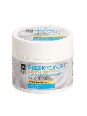 BodyFarm Μάσκα Μαλλιών Με Γιαούρτι & Βασιλικό Πολτό