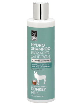 BodyFarm Ενυδατικό Σαμπουάν Με Γάλα Γαϊδούρας