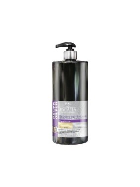 Evialia Μάσκα Μαλλιών Silver Αντλία με Β5, Πλούσια Ενεργά & Βούτυρο Καριτέ - 1lt (11336)
