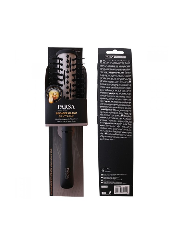 Parsa Βούρτσα Keratin Care & Shine Στρογγυλή Μεσαία 33mm Για Όγκο (00004998)