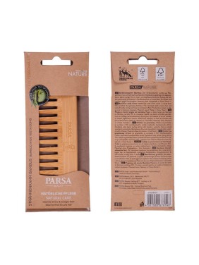 Parsa FSC Bamboo Χτένα Με Αραιά Δόντια Parsa FSC Bamboo Χτένα Με Αραιά Δόντια