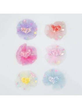 Azure Ράμφη με τούλι και καρδιά με γκλίτερ (MA-0314) Azure Ράμφη με τούλι και καρδιά με γκλίτερ (MA-0314)