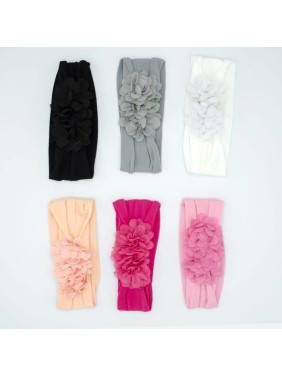 Azure Accessories Κορδέλες με λουλούδια από τούλι (MA-0427) Azure Accessories Κορδέλες με λουλούδια από τούλι (MA-0427)