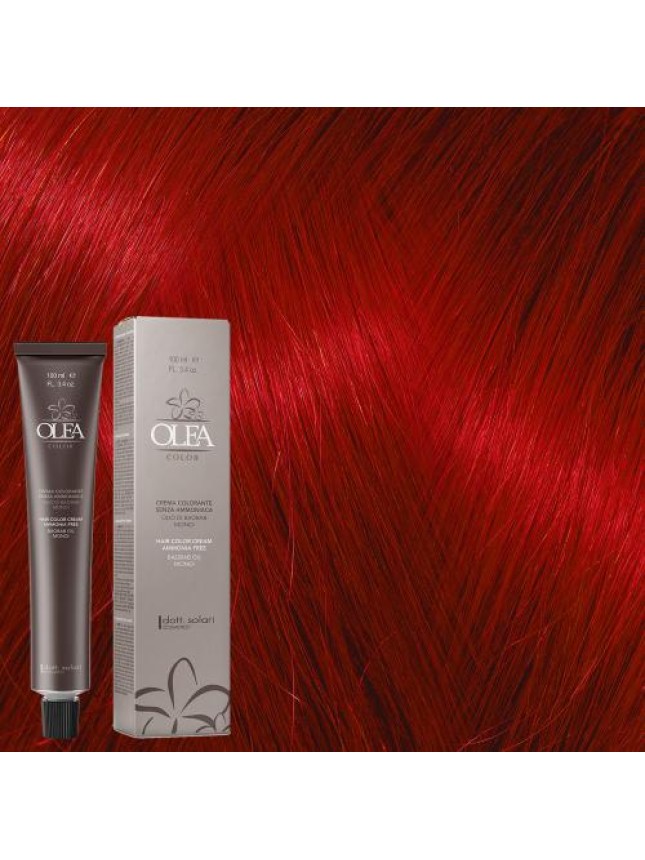 Dott.Solari Olea Βαφή Μαλλιών Χωρίς Αμμωνία No 7.66 Ξανθό Έντονο Κόκκινο - 100ml 