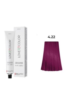 dott.Solari Love Me Color Βαφή μαλλιών 4.22 Καστανό Ιριζέ Έντονο - 100ml dott.Solari Love Me Color Βαφή μαλλιών 4.22 Καστανό Ιριζέ Έντονο - 100ml