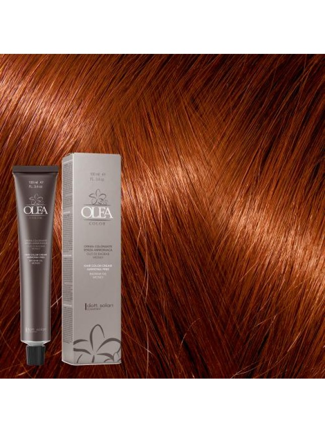 Dott.Solari Olea Βαφή Μαλλιών Χωρίς Αμμωνία No 4.4 Καστανό Χάλκινο - 100ml