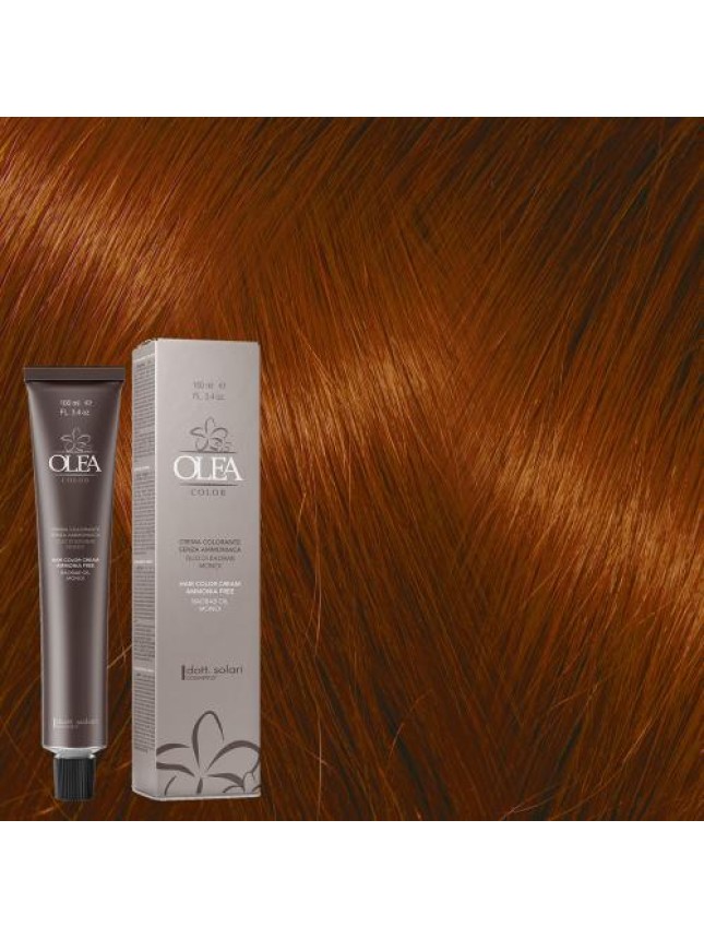 Dott.Solari Olea Βαφή Μαλλιών Χωρίς Αμμωνία No 6.4 Ξανθό Σκούρο Χάλκινο - 100ml