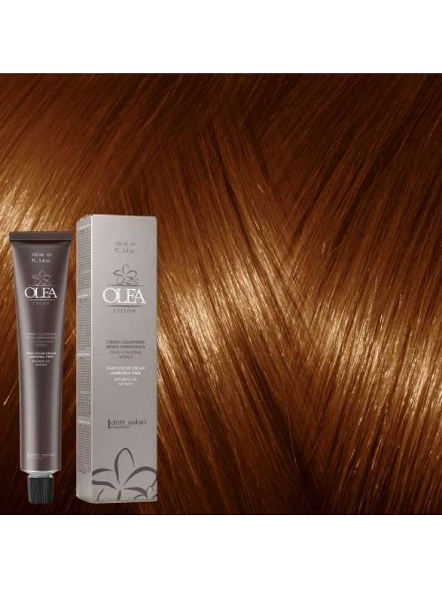 Dott.Solari Olea Βαφή Μαλλιών Χωρίς Αμμωνία No 6.53 Ξανθό Σκούρο Καφέ - 100ml