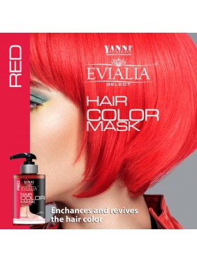 Evialia Χρωμομάσκα Red Με Shea Butter για θρέψη και λάμψη - 300ml Evialia Χρωμομάσκα Red Με Shea Butter για θρέψη και λάμψη - 300ml