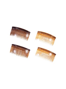 Ro-Ro Accessories Χτενάκι Καφέ Σετ 2 τμχ (12-0027) Ro-Ro Accessories Χτενάκι Καφέ Σετ 2 τμχ (12-0027)