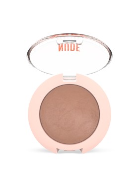 Golden Rose Nude Look Matte & Pearl Baked Eyeshadow Matte Caramel Nude
