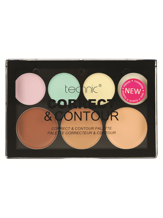 TECHNIC CREAM CORRECT & CONTOUR PALETTE (26705)