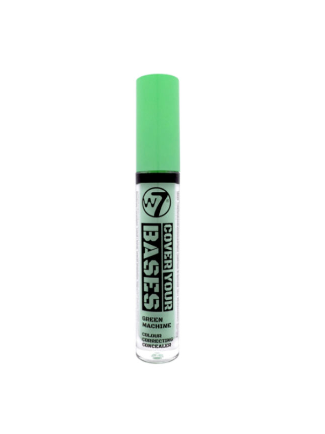 W7 Cover Your Bases Colour Correcting Concealer – Green Machine
