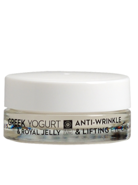 BodyFarm Αντιρυτιδική & Lifting Κρέμα Ματιών Με Γιαούρτι & Βασιλικό Πολτό