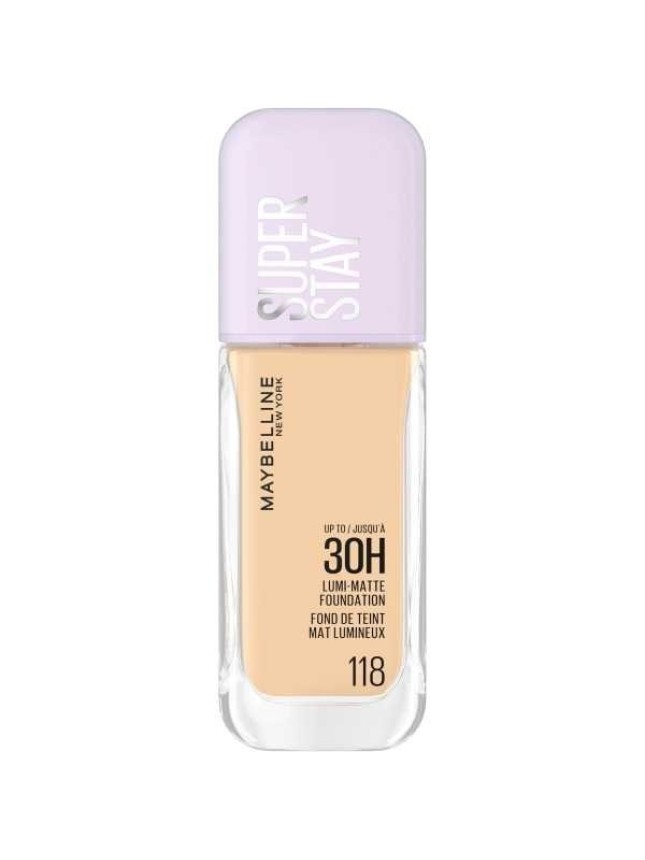 Maybelline Superstay Lumi Matte Foundation 118