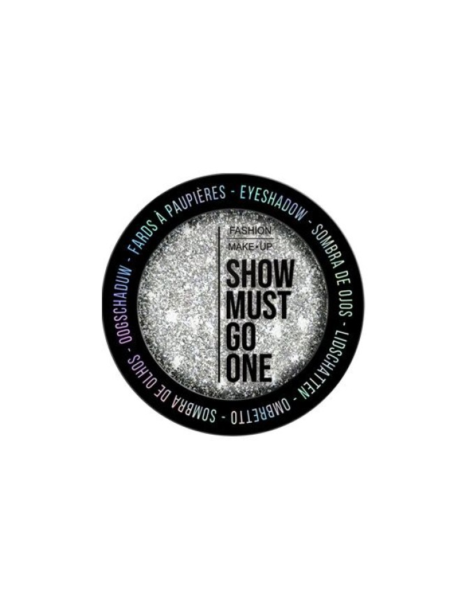 Fashion Makeup  Σκια Ματιών "Show Must Go One" No. 06 Silver Stone