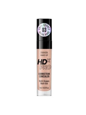 Fashion Make Up  HDX Pro Concealer Corrector 03  beige  dore 7ML