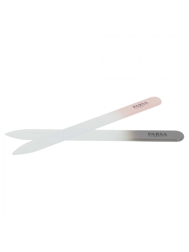 Parsa Γυάλινη Λίμα Ροζ/Γκρι