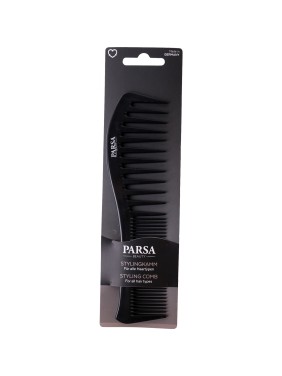 Parsa Χτένα Μαύρη Με Διπλά Δοντάκια (016081611) Parsa Χτένα Μαύρη Με Διπλά Δοντάκια (016081611)